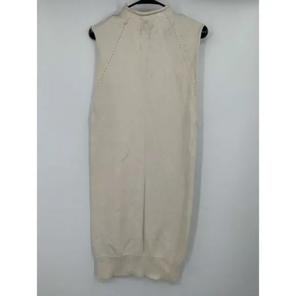 New Dolce Vita Mariela Sweater Dress Ivory large L - Picture 4 of 8
